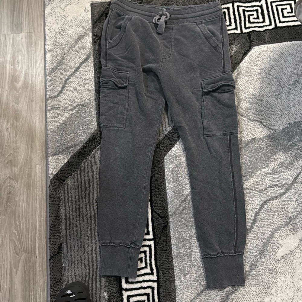 COPY - Dolce and Gabbana sweatpants with zipper back pockets, two cargo pockets,